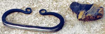 briquet d'acier dur et silex